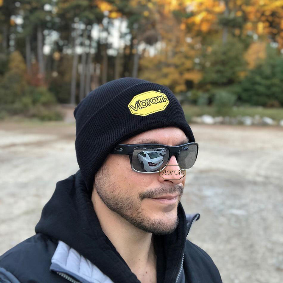 Men's Vibram Beanie Hats Black | AUR97