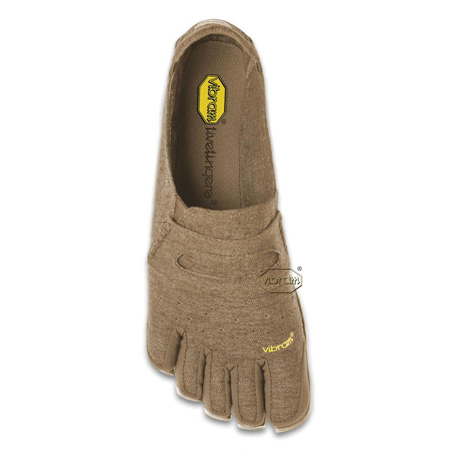 Men's Vibram CVT-Hemp Casual Shoes Khaki | AUZ36