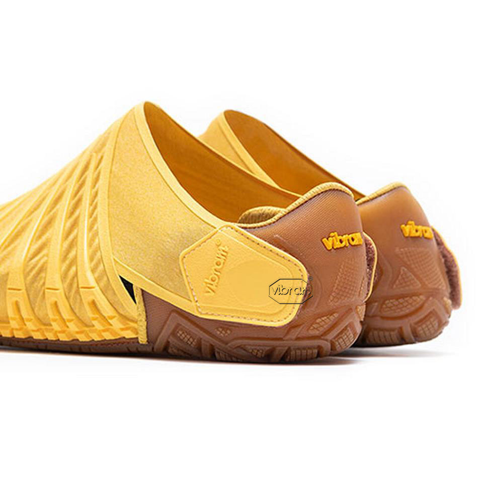 Men's Vibram Furoshiki EcoFree Shoes Mustard | AUV21