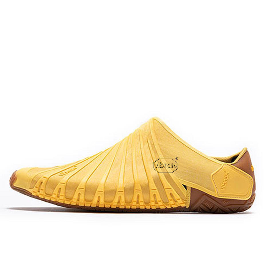 Men's Vibram Furoshiki EcoFree Shoes Mustard | AUV21