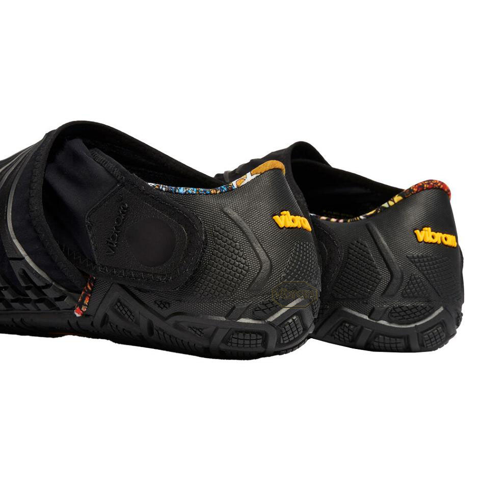 Men's Vibram Furoshiki Shoes Black | AUV90