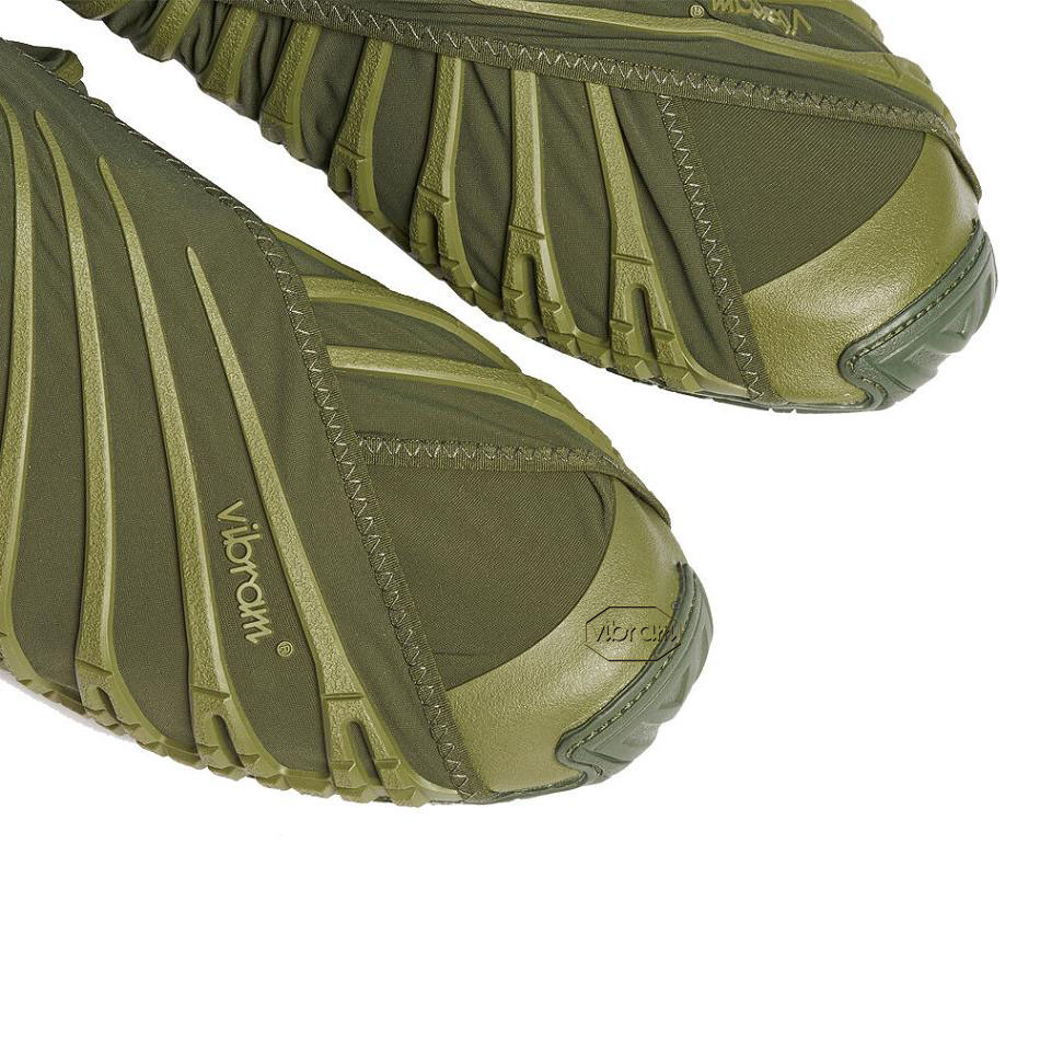 Men's Vibram Furoshiki Shoes Olive | AUD32