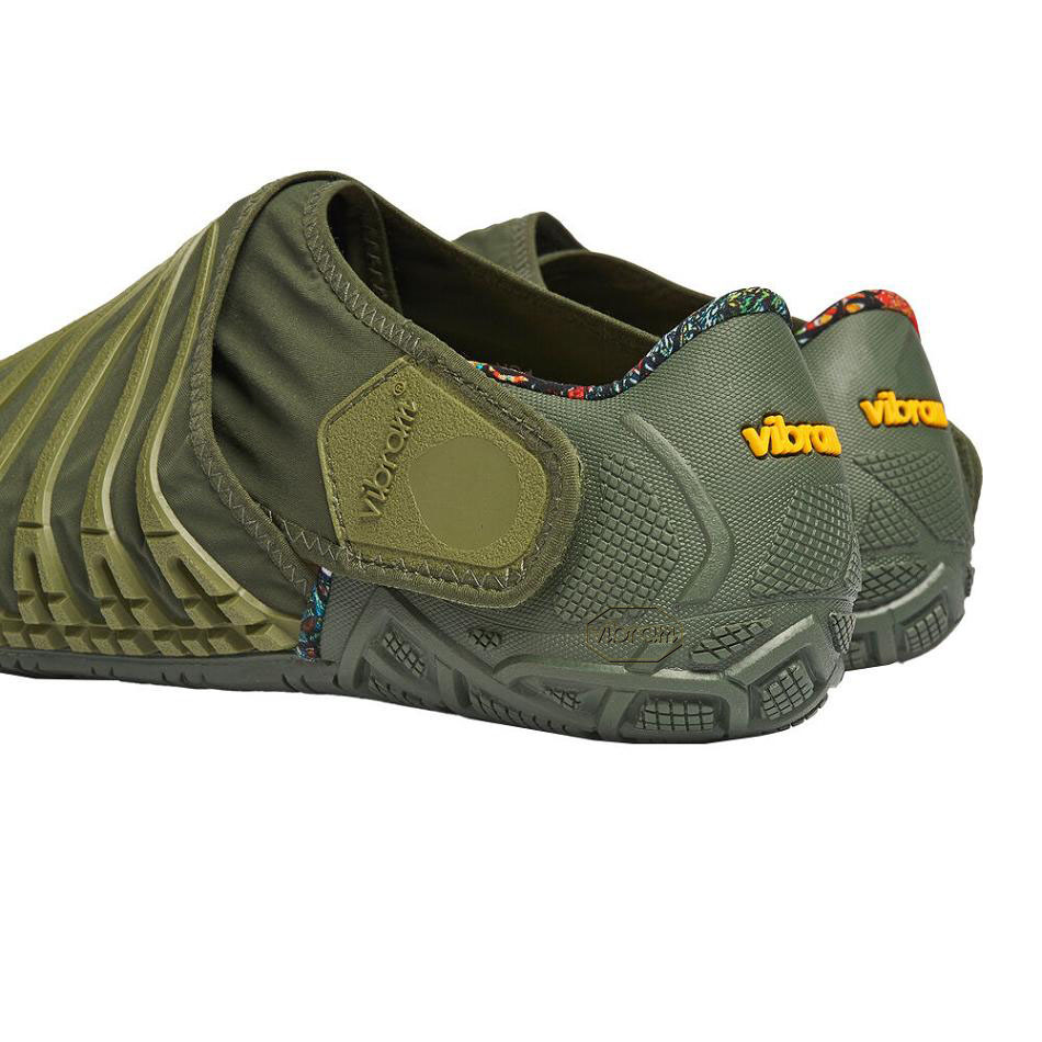 Men's Vibram Furoshiki Shoes Olive | AUD32