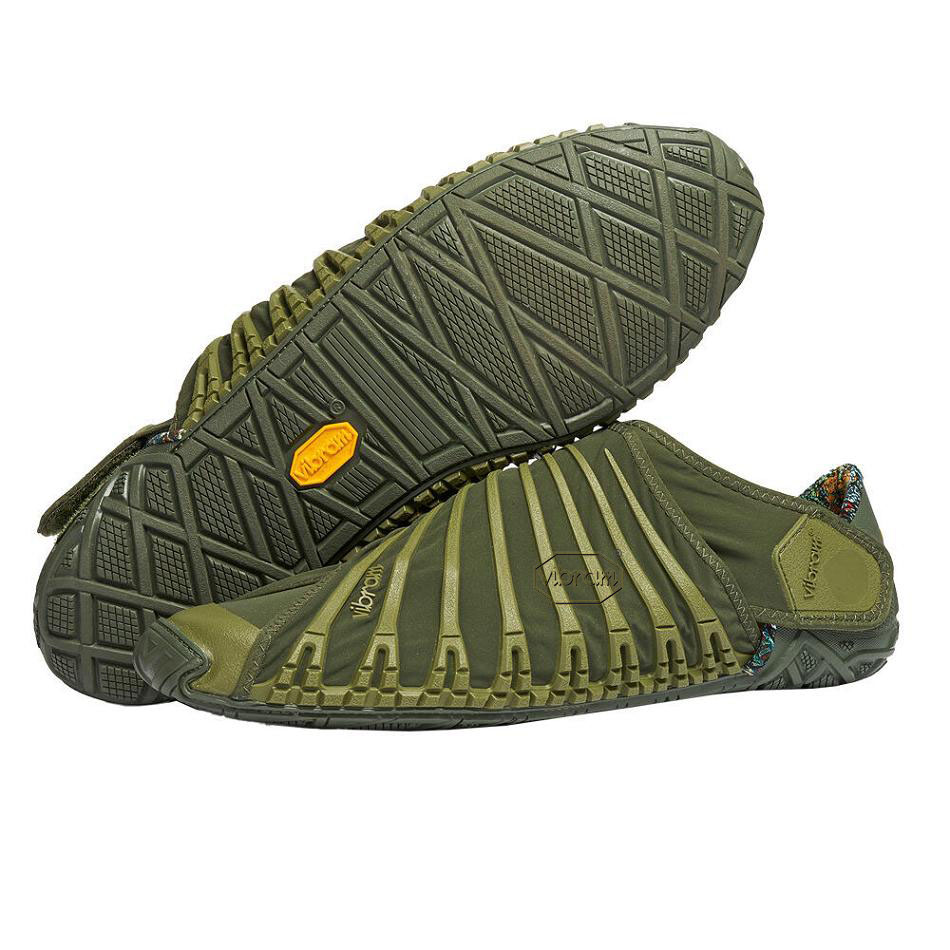 Men\'s Vibram Furoshiki Shoes Olive | AUD32