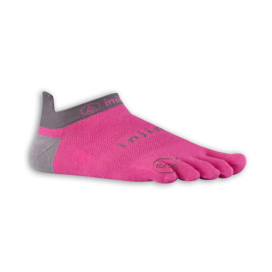 Men\'s Vibram Injinji No-Show Socks Pink | AUN89