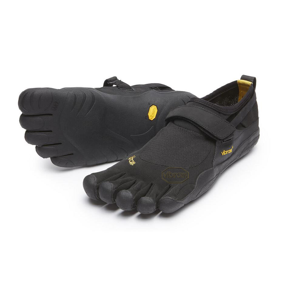 Men\'s Vibram KSO Training Shoes Black | AUK37