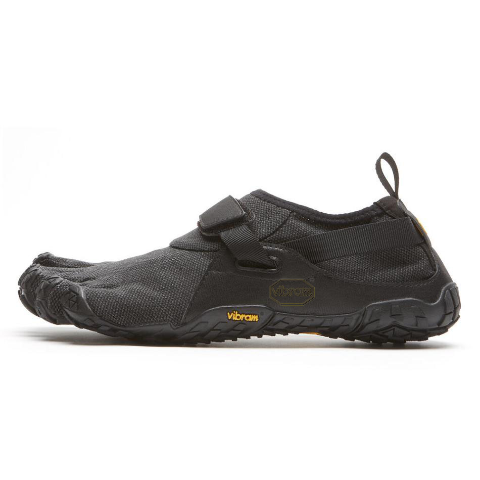 Men's Vibram Spyridon EVO Hiking Shoes Black | AUC68