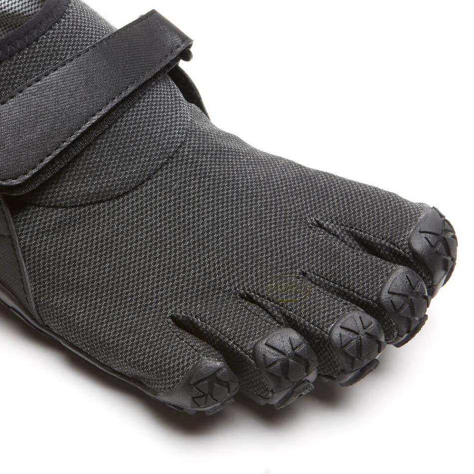 Men's Vibram Spyridon EVO Hiking Shoes Black | AUC68