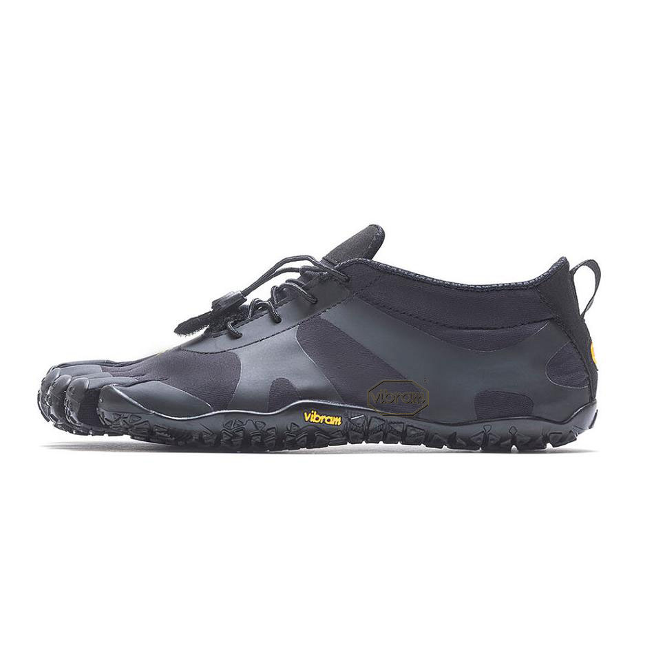 Men's Vibram V-Alpha Hiking Shoes Black | AUS28