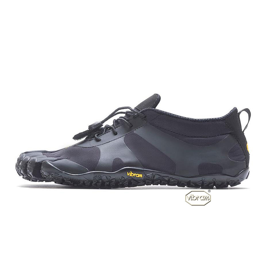 Men's Vibram V-Alpha Training Shoes Black | AUE96