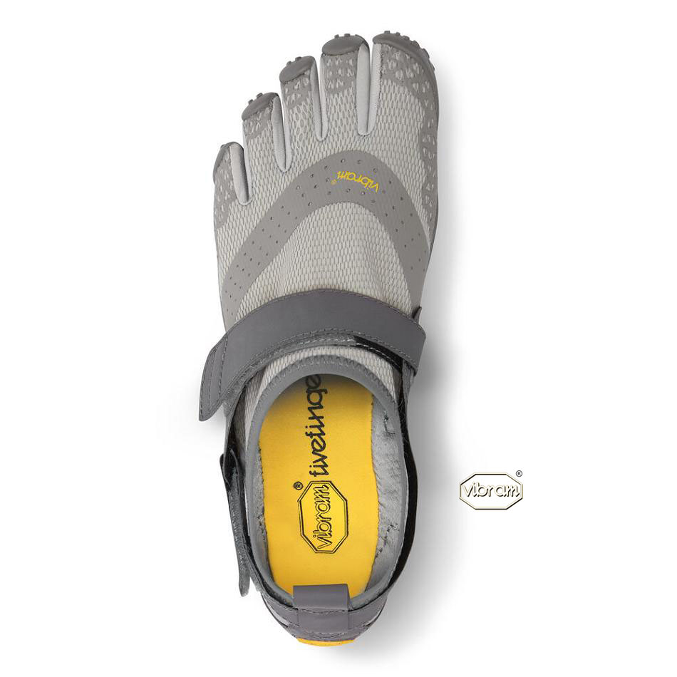 Men's Vibram V-Aqua Water Shoes Grey | AUZ39