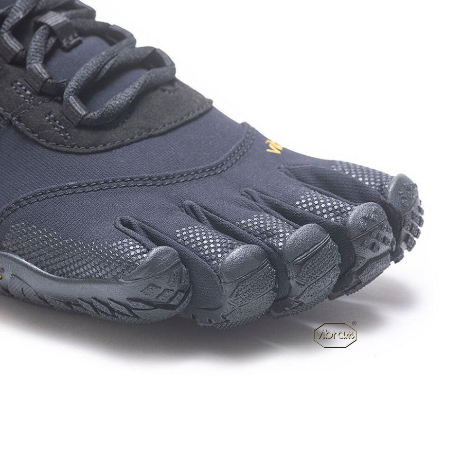 Men's Vibram V-Trek Casual Shoes Black | AUV15