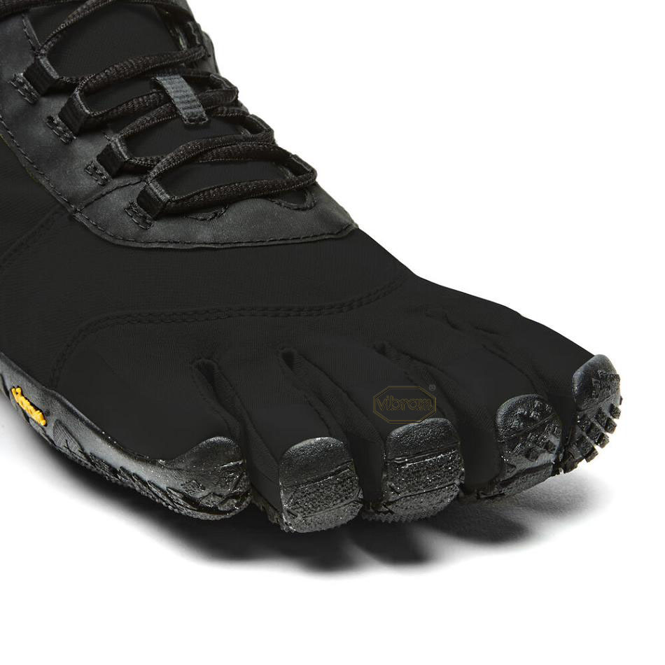 Men's Vibram V-Trek Insulated Casual Shoes Black | AUF33