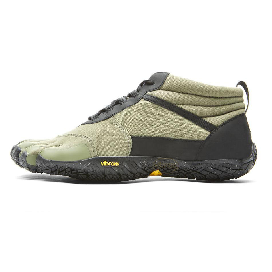 Men's Vibram V-Trek Insulated Casual Shoes Black | AUH86