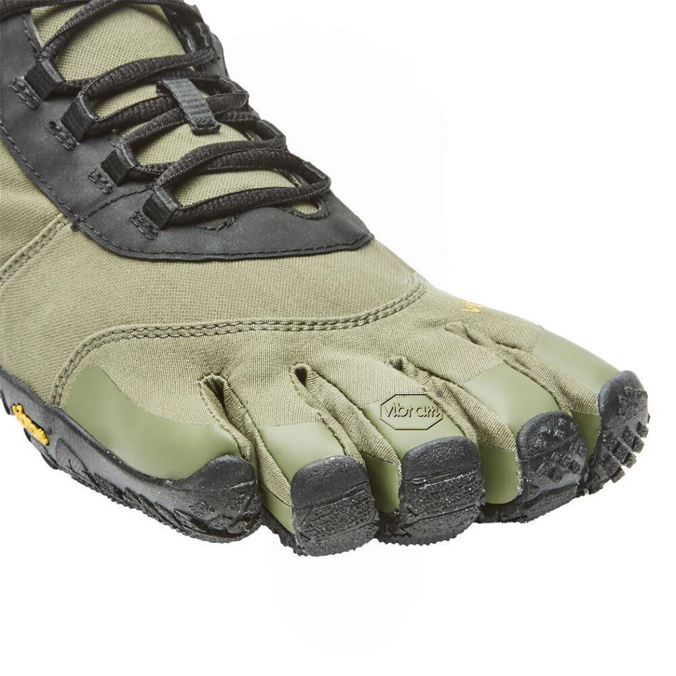 Men's Vibram V-Trek Insulated Casual Shoes Black | AUH86