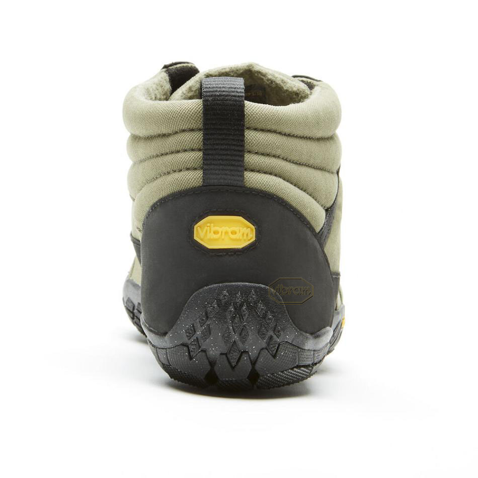 Men's Vibram V-Trek Insulated Casual Shoes Black | AUH86