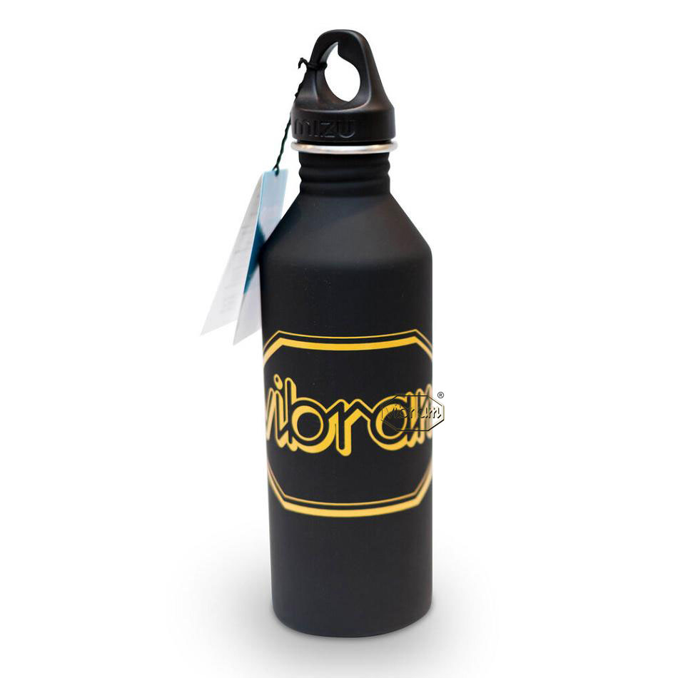 Men's Vibram Water Bottle Accessories Black | AUX16