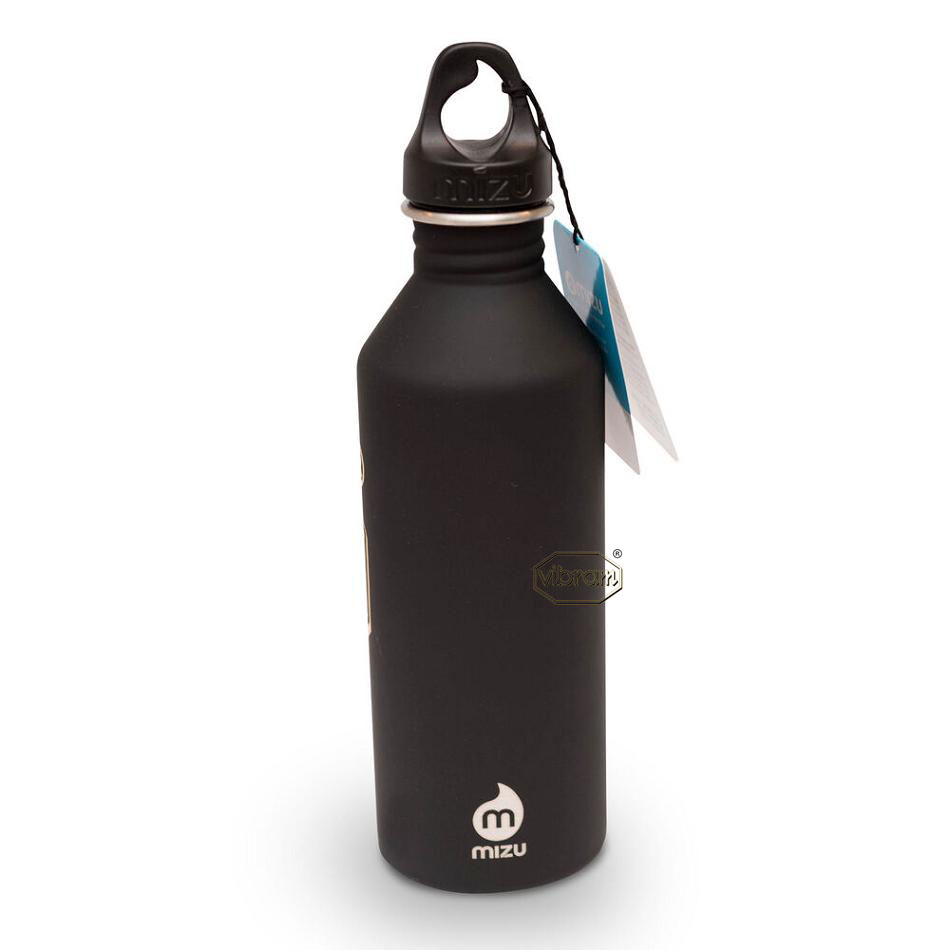 Men's Vibram Water Bottle Accessories Black | AUX16