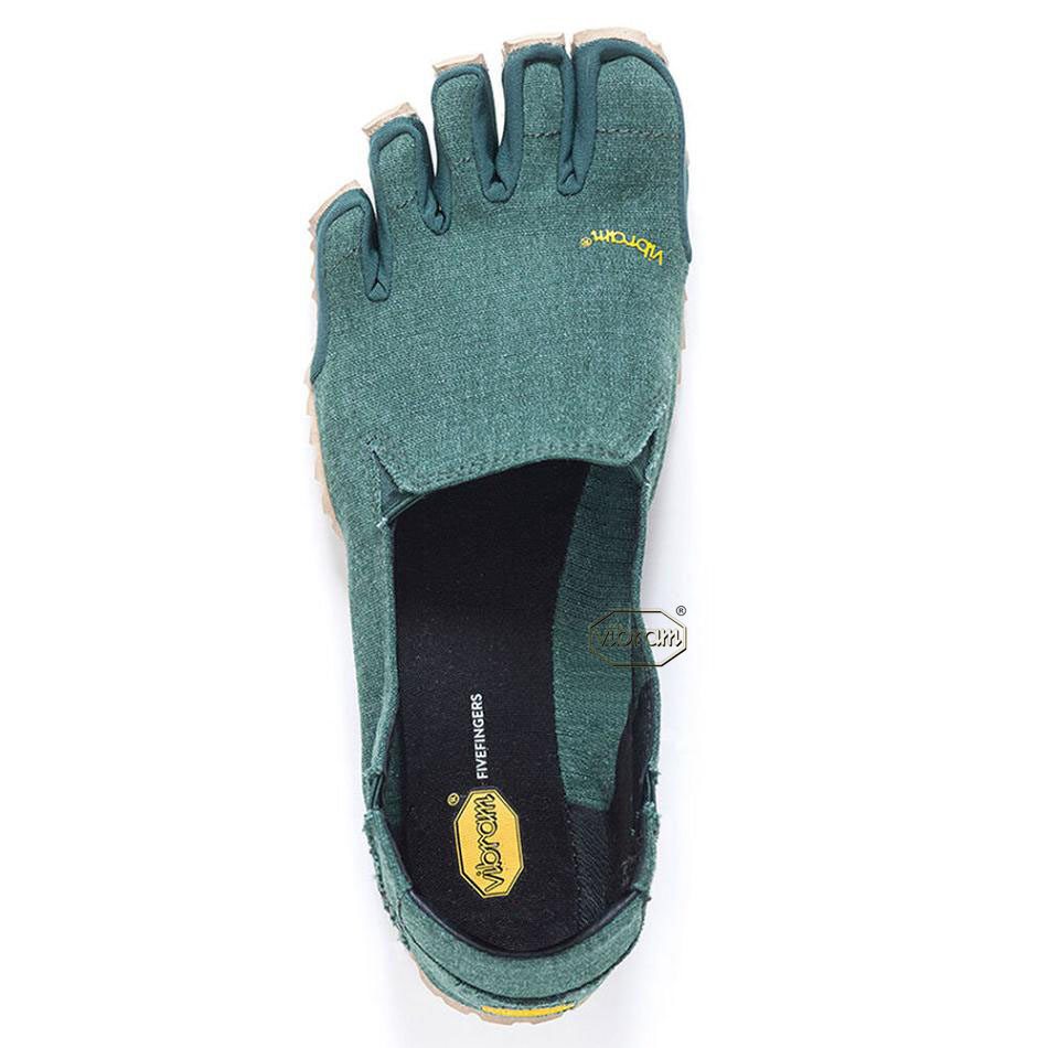 Women's Vibram CVT LB Casual Shoes Green / Beige | AUT29