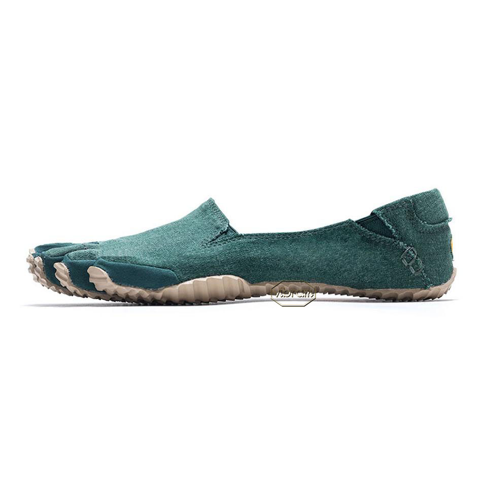 Women's Vibram CVT LB Casual Shoes Green / Beige | AUT29