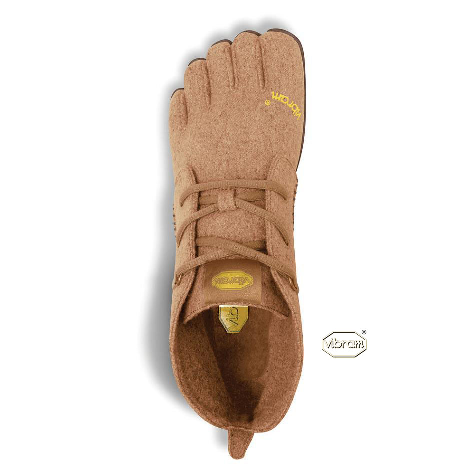 Women's Vibram CVT-Wool Casual Shoes Brown | AUM24