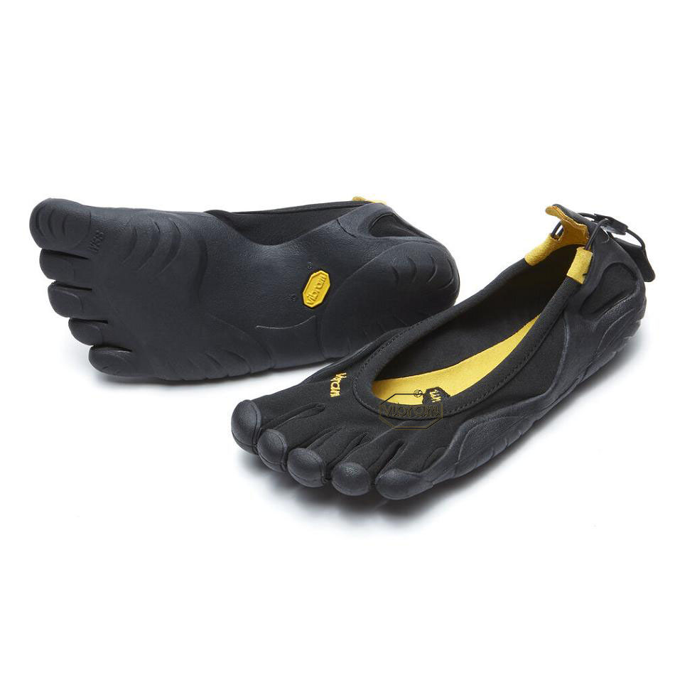 Women\'s Vibram Classic Casual Shoes Black | AUP02