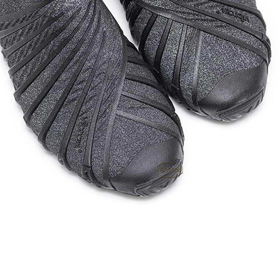 Women's Vibram Furoshiki EcoFree Shoes Black | AUL62