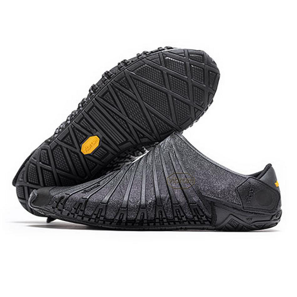 Women\'s Vibram Furoshiki EcoFree Shoes Black | AUL62