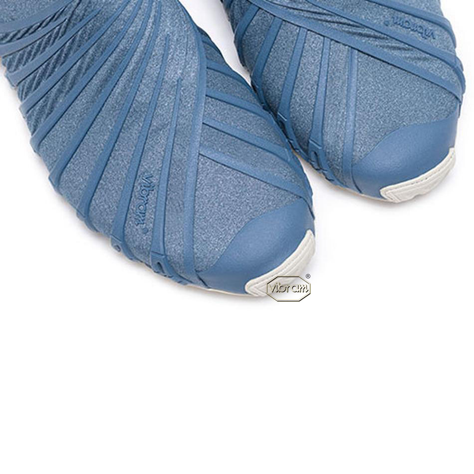 Women's Vibram Furoshiki EcoFree Shoes Blue | AUX43