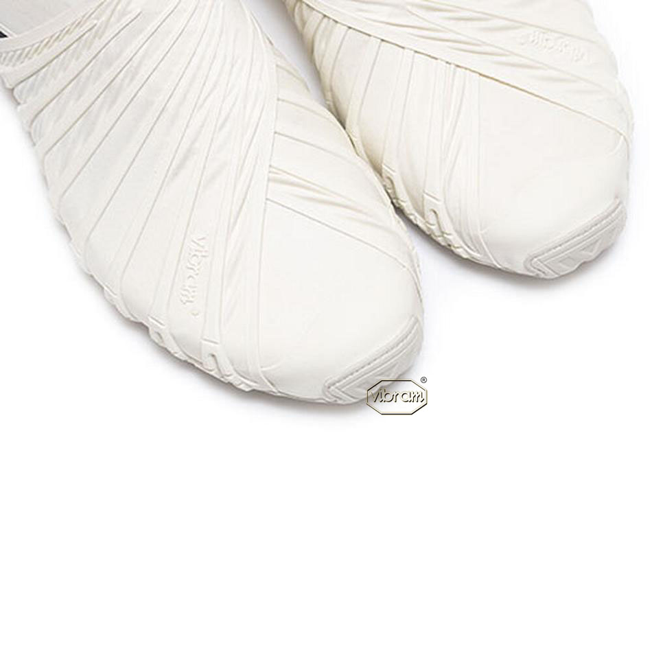 Women's Vibram Furoshiki EcoFree Shoes White | AUT23