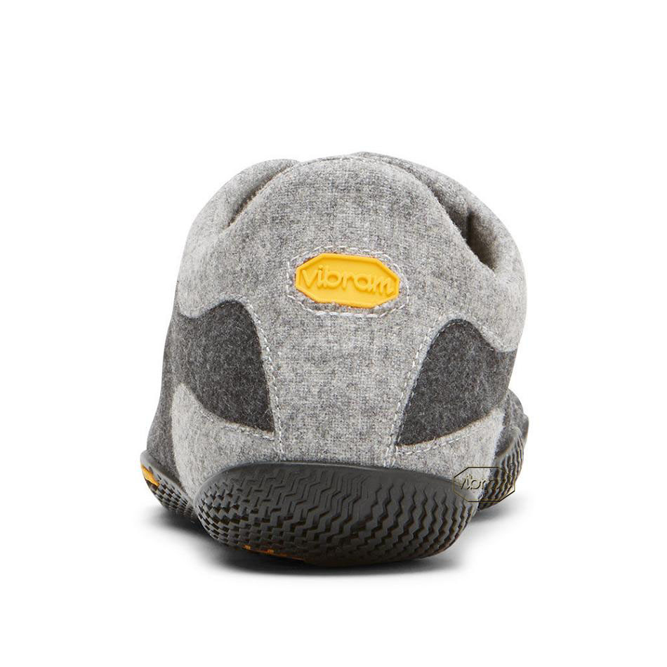 Women's Vibram KSO ECO Wool Casual Shoes Grey / Black | AUB22