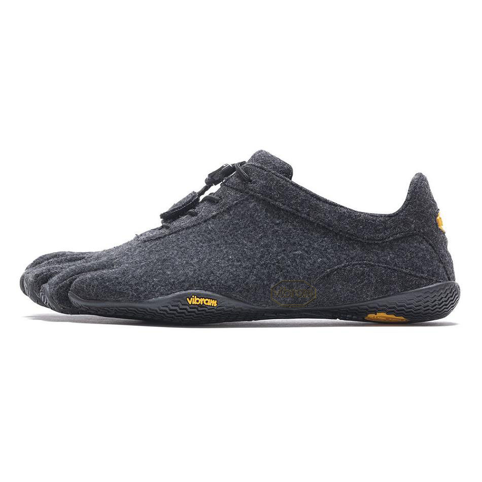 Women's Vibram KSO ECO Wool Casual Shoes Grey / Black | AUH14