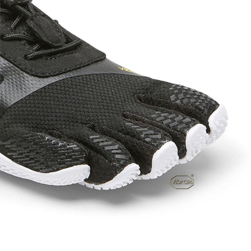 Women's Vibram KSO EVO Training Shoes Black / White | AUH08