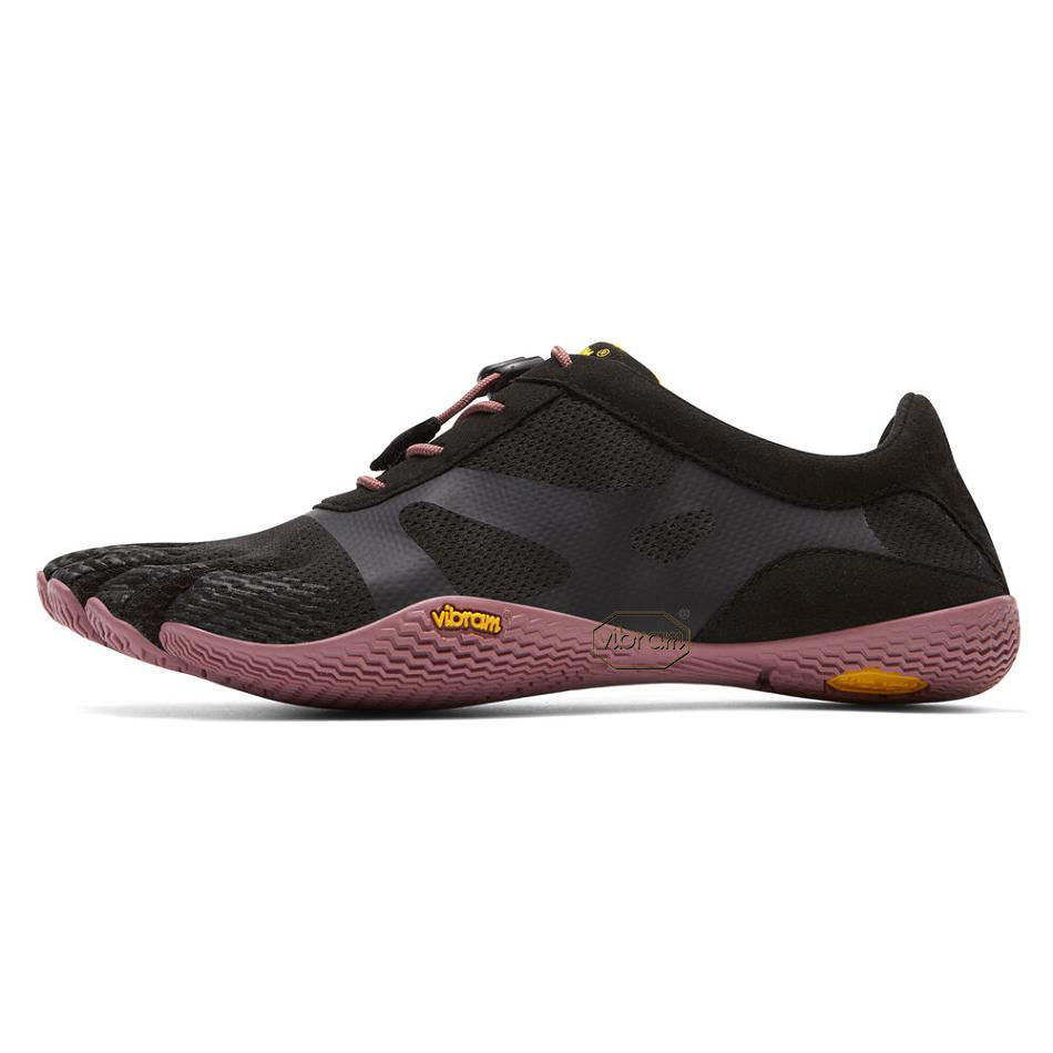 Women's Vibram KSO EVO Training Shoes Black / Rose | AUR52