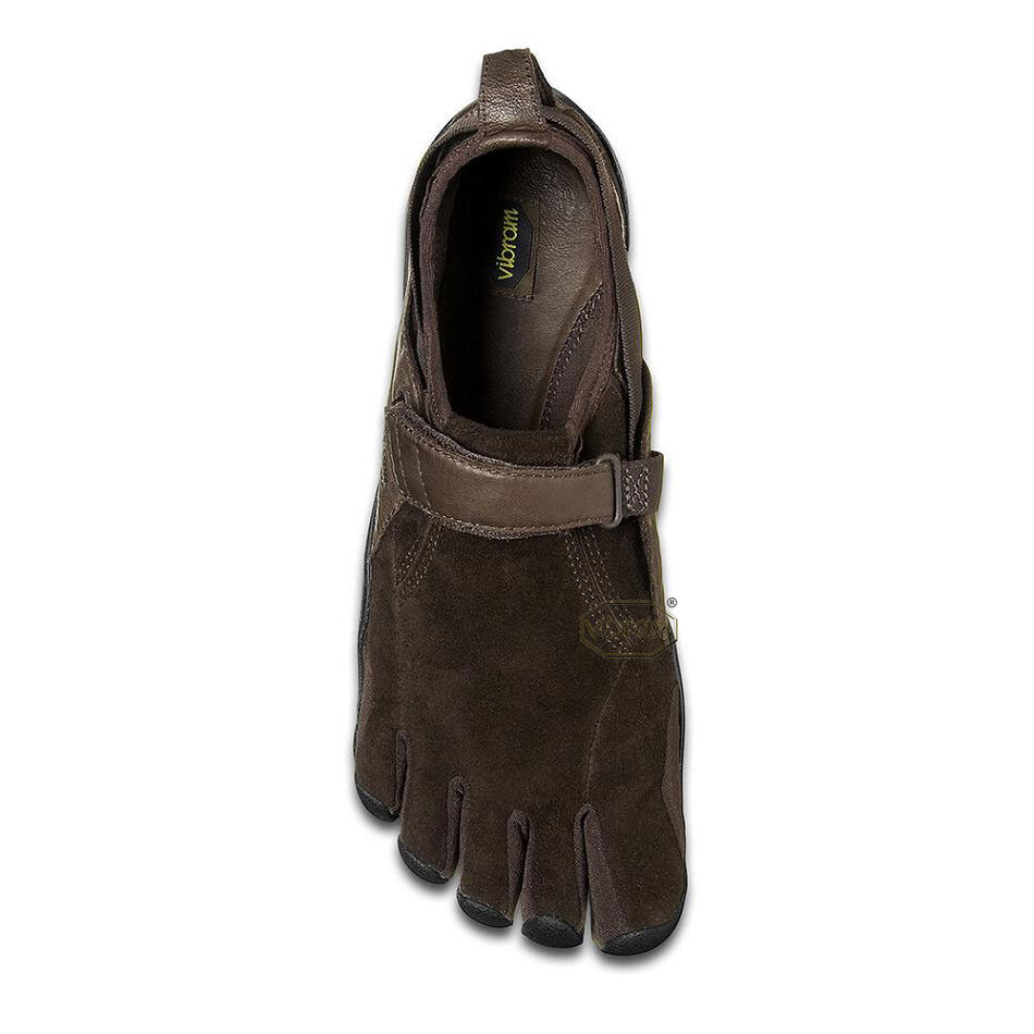 Women's Vibram KSO Trek Casual Shoes Brown | AUH80