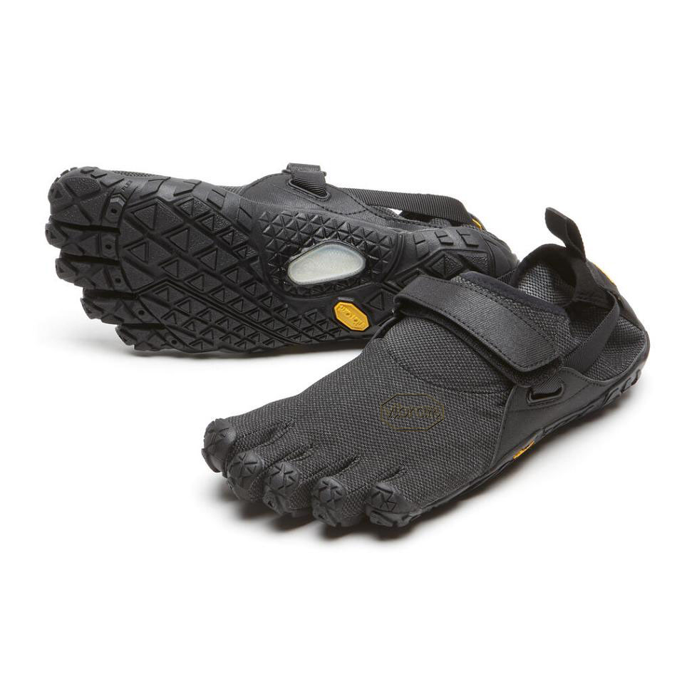 Women\'s Vibram Spyridon EVO Hiking Shoes Black | AUR94