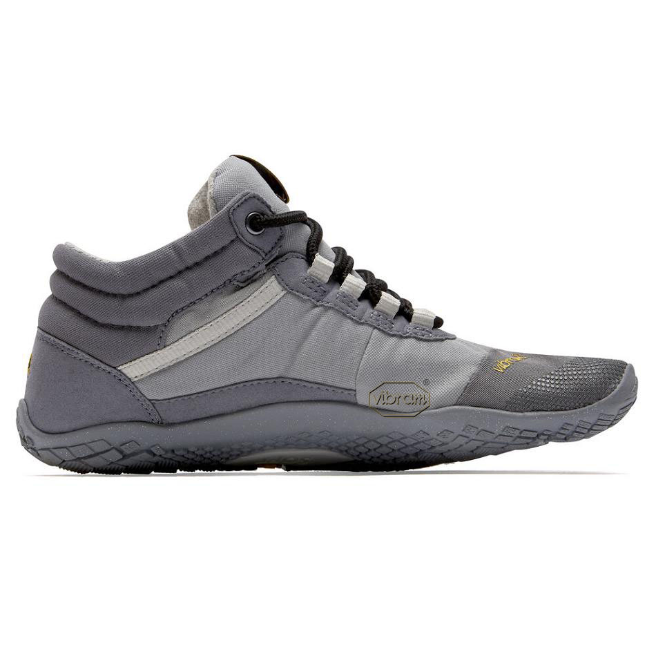 Women's Vibram Trek Ascent Insulated Casual Shoes Grey | AUV69