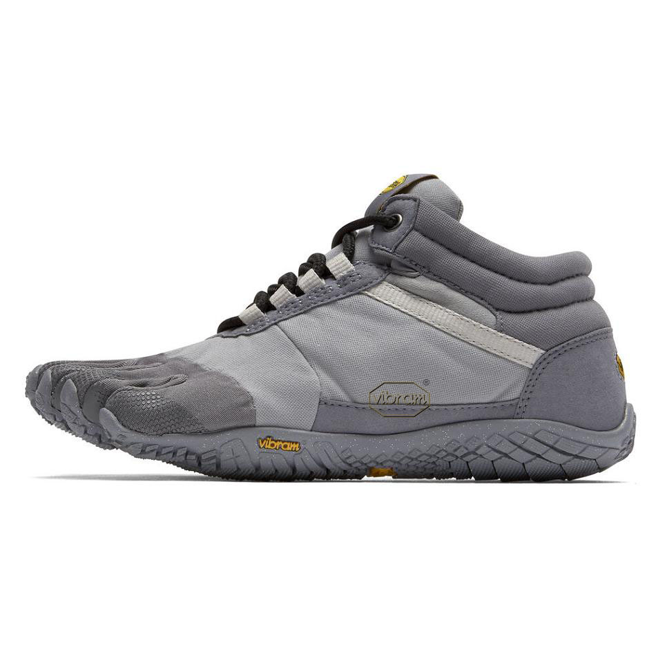 Women's Vibram Trek Ascent Insulated Casual Shoes Grey | AUV69