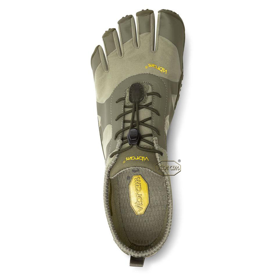 Women's Vibram V-Alpha Hiking Shoes Brown / Khaki | AUV87