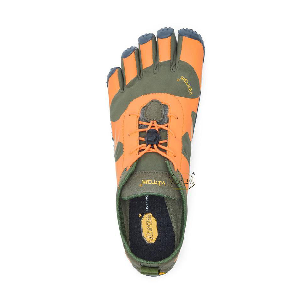 Women's Vibram V-Alpha Hiking Shoes Orange / Grey | AUR25