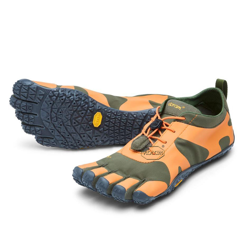 Women\'s Vibram V-Alpha Hiking Shoes Orange / Grey | AUR25