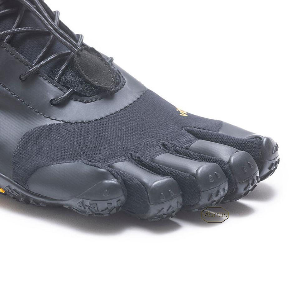 Women's Vibram V-Alpha Trail Running Shoes Black | AUR76