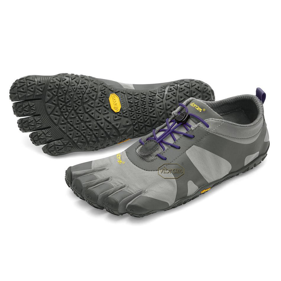 Women\'s Vibram V-Alpha Training Shoes Grey / Purple | AUQ73