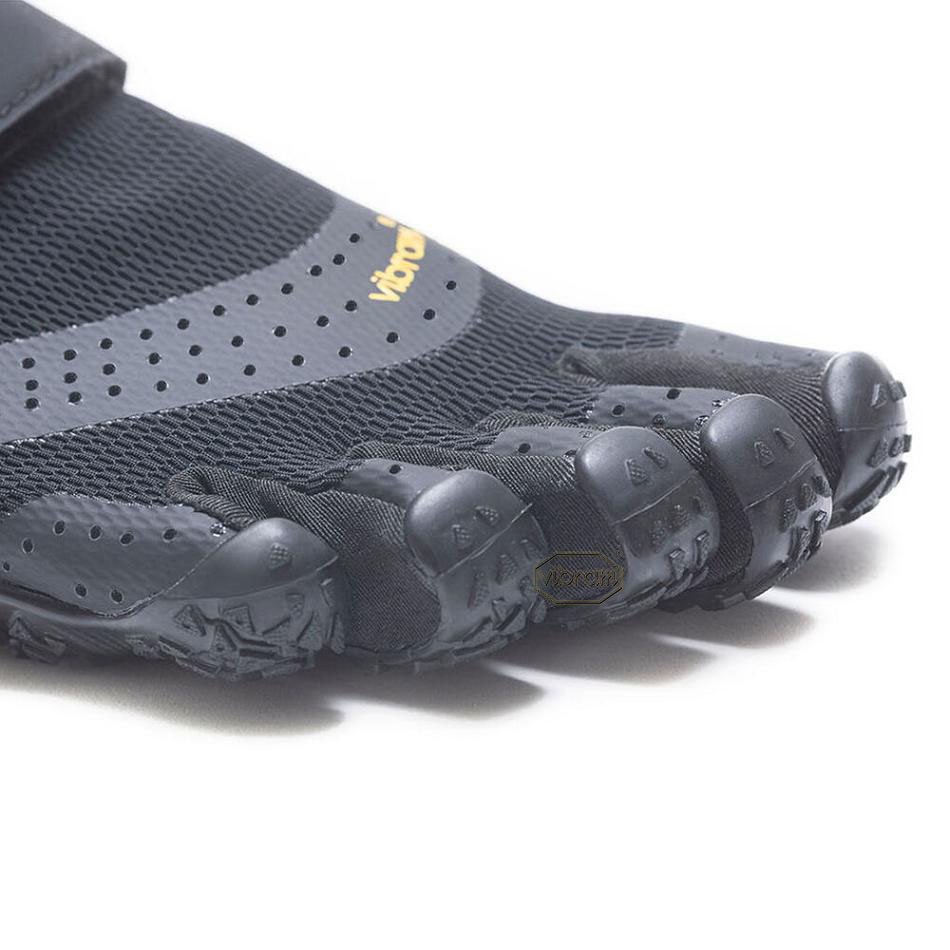 Women's Vibram V-Aqua Water Shoes Black | AUG58