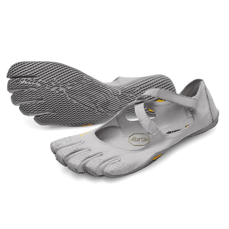 Women\'s Vibram V-Soul Casual Shoes Silver | AUB67