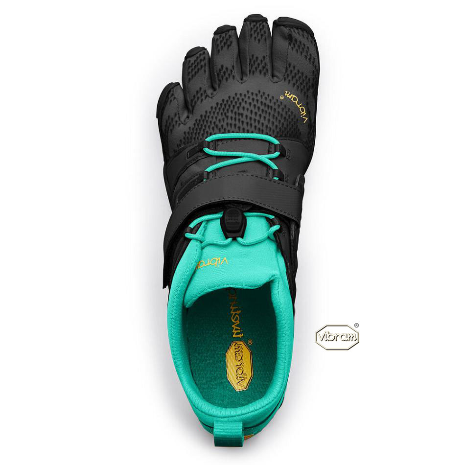 Women's Vibram V-Train 2.0 Training Shoes Black / Green | AUH05