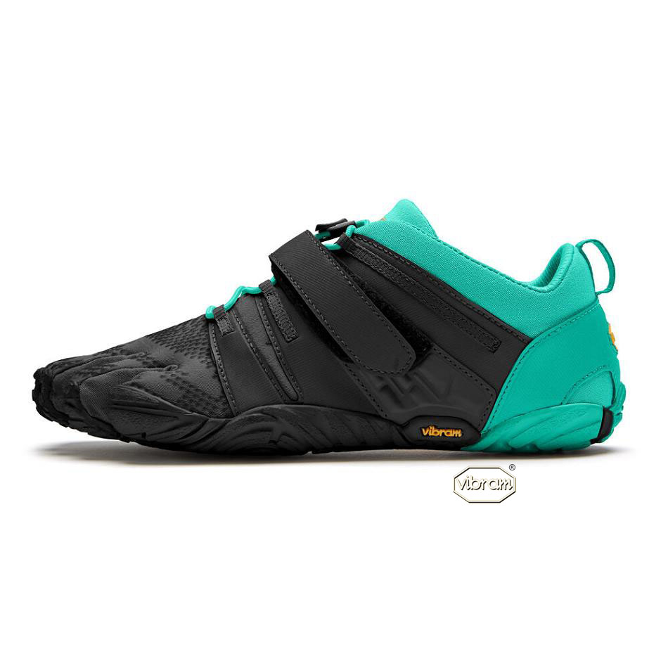 Women's Vibram V-Train 2.0 Training Shoes Black / Green | AUH05