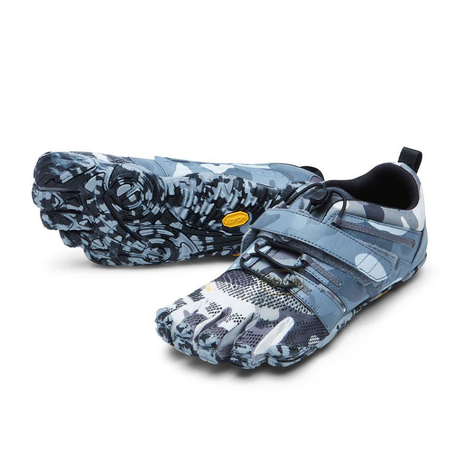 Women\'s Vibram V-Train 2.0 Training Shoes Grey / Camo | AUU49