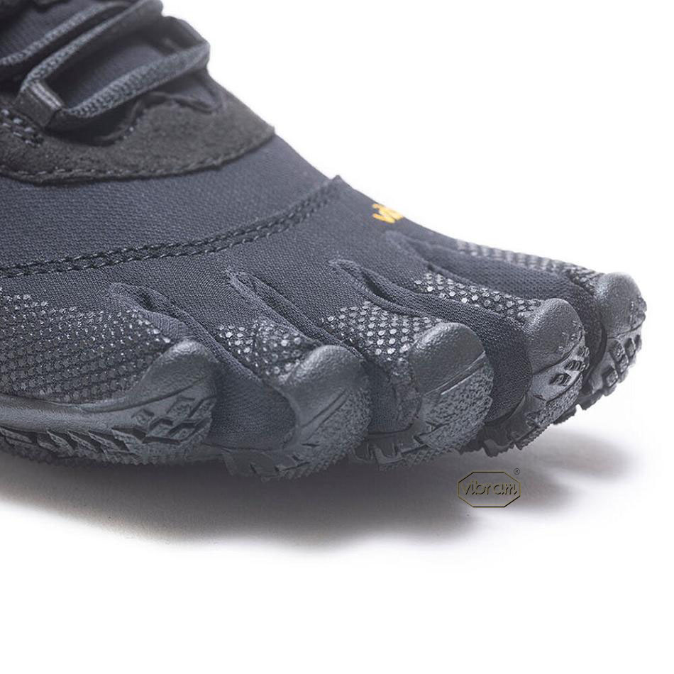 Women's Vibram V-Trek Casual Shoes Black | AUP26