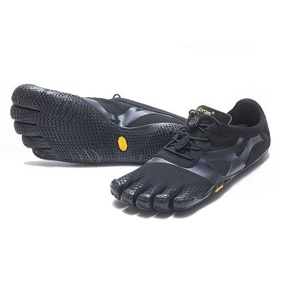 Men's Vibram KSO EVO Training Shoes Black | AUJ84